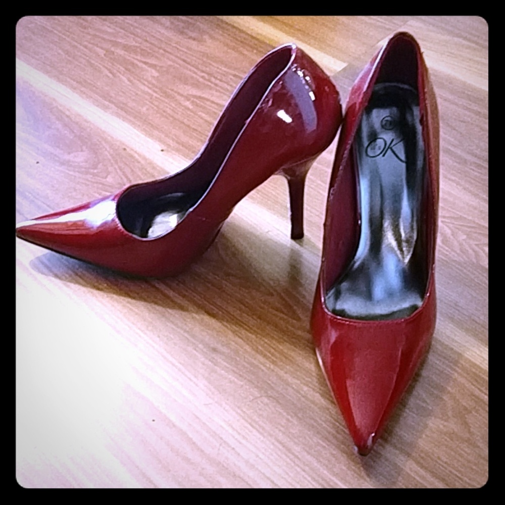 Red Pump Heels